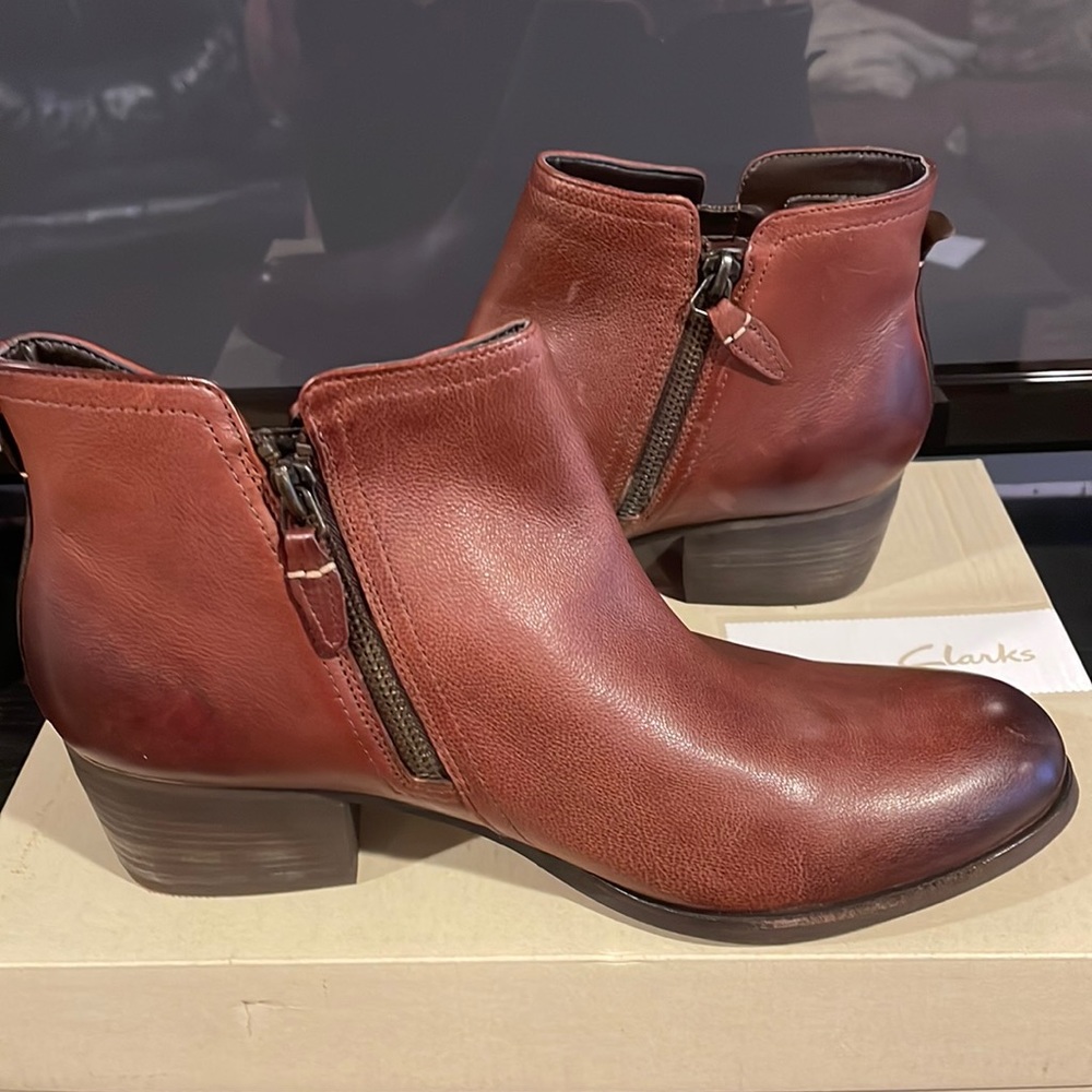 Brand new in box maypearl ramie ankle boots